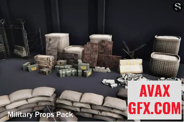 Unity 3D-Models Military Props Pack v1.2