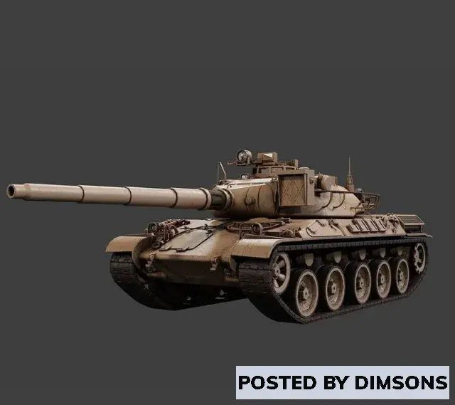 Military Military Tank - 3D Model