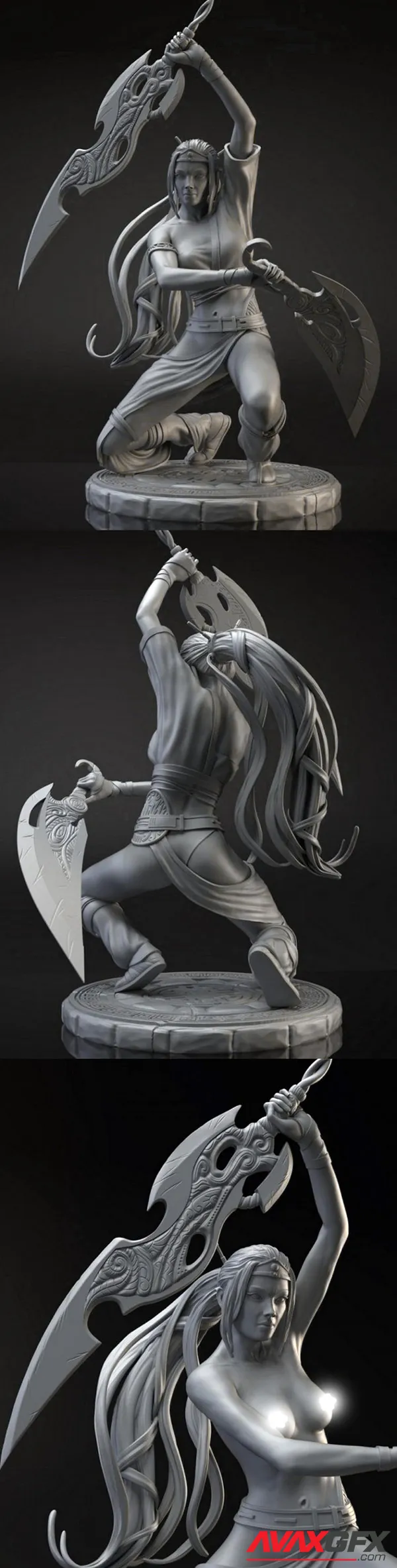 Nariko Heavenly Sword + NSFW – 3D Print