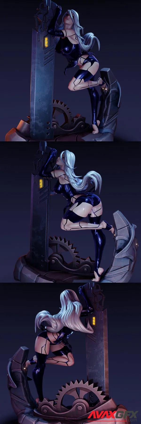 NieR Automata A2 – 3D Print