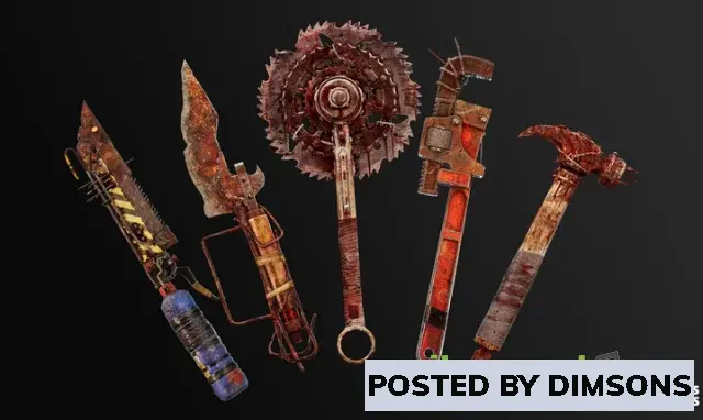 Unreal Engine Weapons Post Apocalyptic Melee Weapons VOL.1 v4.21-4.27, 5.0-5.3