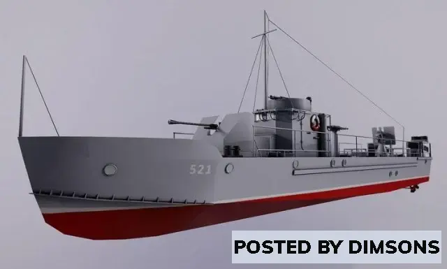 Watercraft Project 194 – BMO type - 3D Model