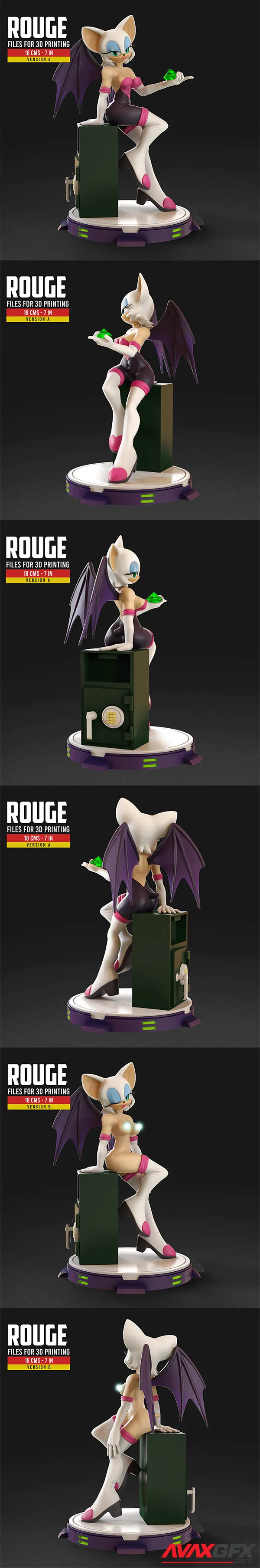 Rouge The Bat – Sonic – 3D Print