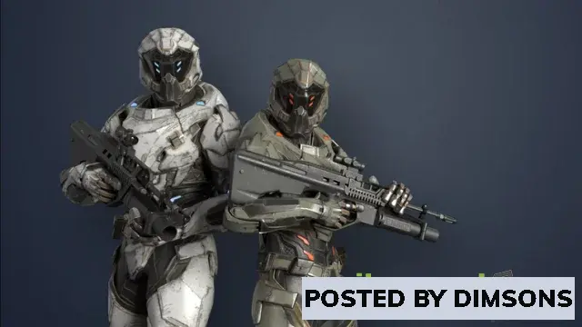 Unreal Engine Characters Sci-Fi Armor v4.27, 5.3
