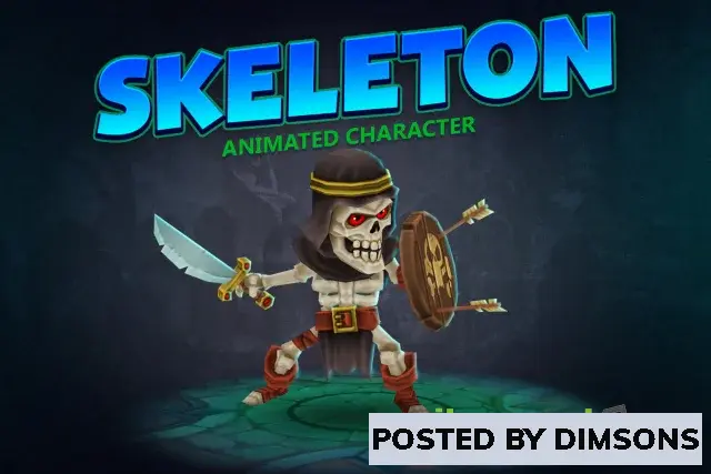 Unity 3D-Models Skeleton animated character v1.0