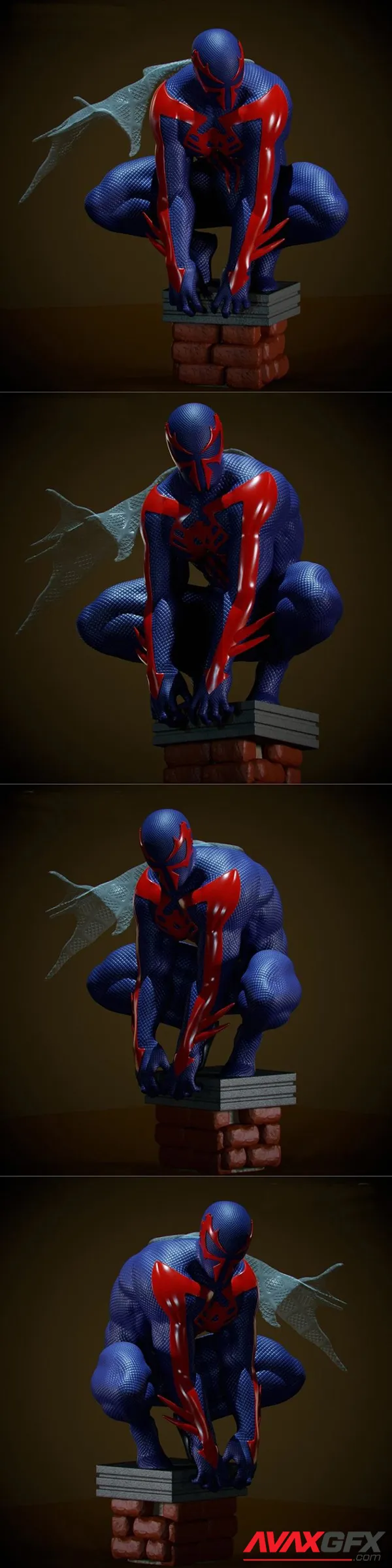 Spiderman 2099 by Dante Alducin – 3D Print