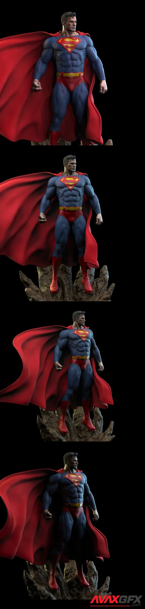 Superman Statue – 3D Print