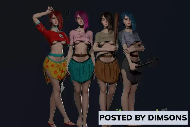 Unity 3D-Models Survivor Girl 1 v1.1