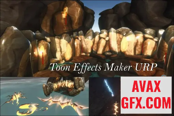 Unity Asset - Toon Effects Maker URP - Anime & Cartoon FX v0.2