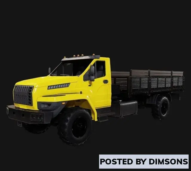 Vehicles, cars Ural Truck - 3D Model