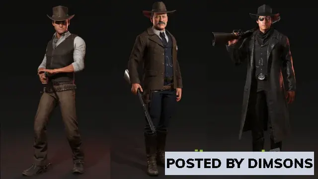 Unreal Engine Characters Western Characters Pack-Wild West,Adventure,Survival,Survivor,RPG,Shoote...