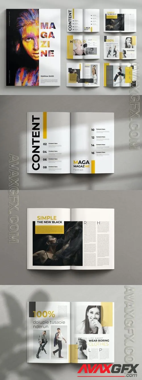 Fashion Magazine Template