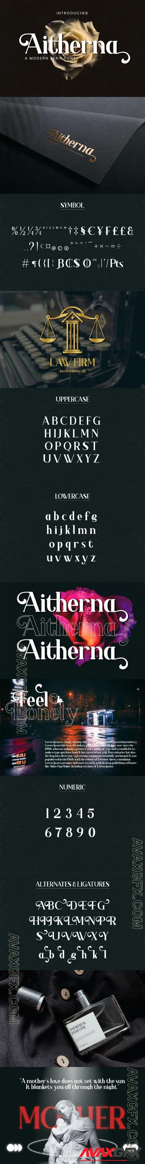 Aitherna Font
