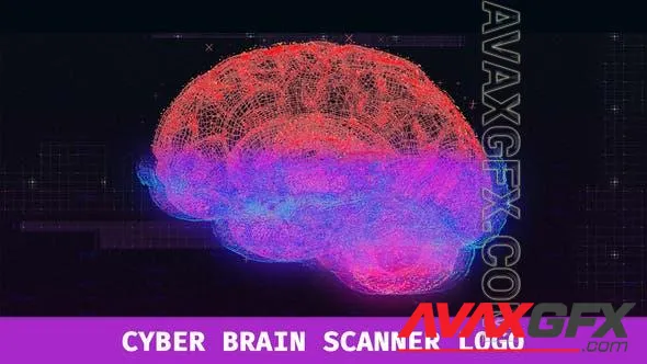 Cyber Brain Scanner Logo 50829786 Videohive