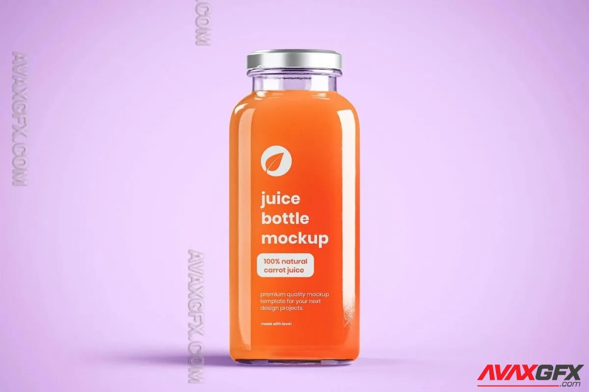 Juice Bottle Mockup