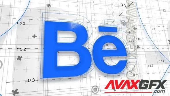 4K Logo - Architecture Drawing 23658201 Videohive