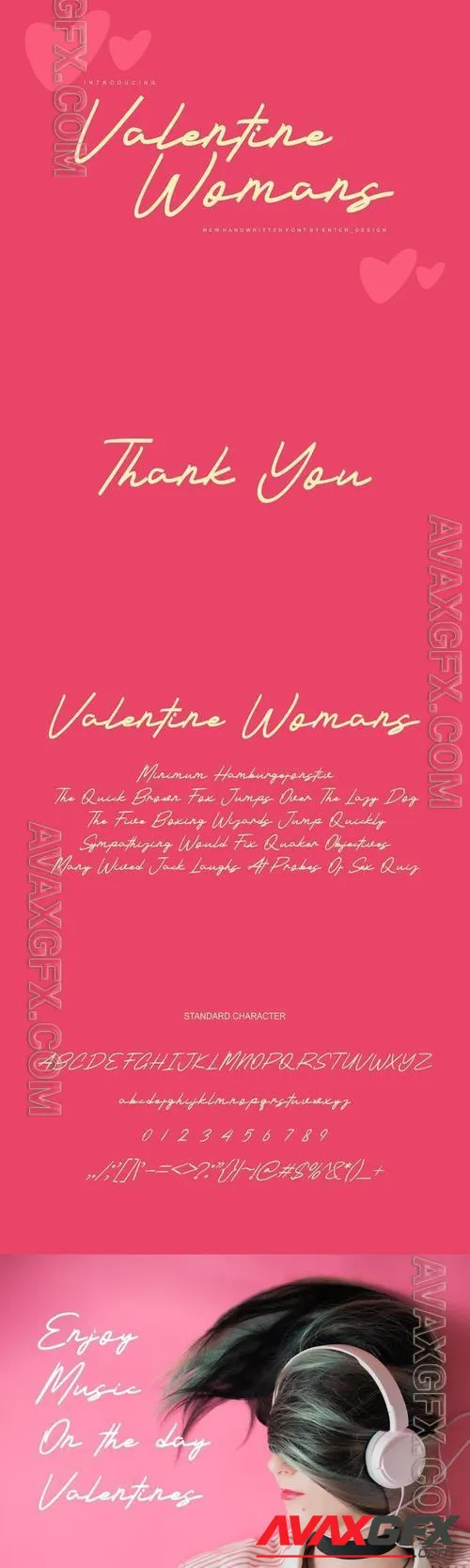 Valentine Womans Font