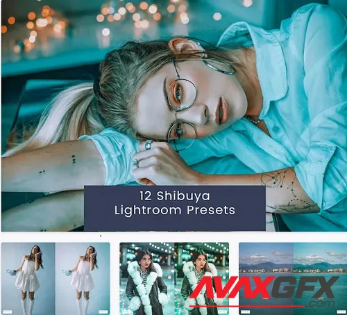 12 Shibuya Lightroom Presets - JKD6GA9