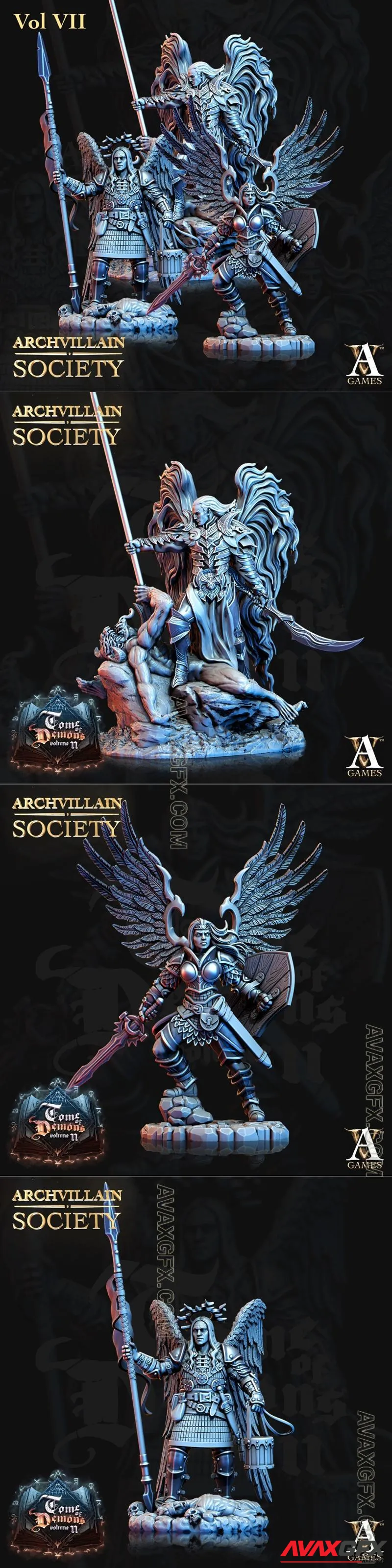 Archvillain Games - Archvillain Society Vol.VII - STL 3D Model