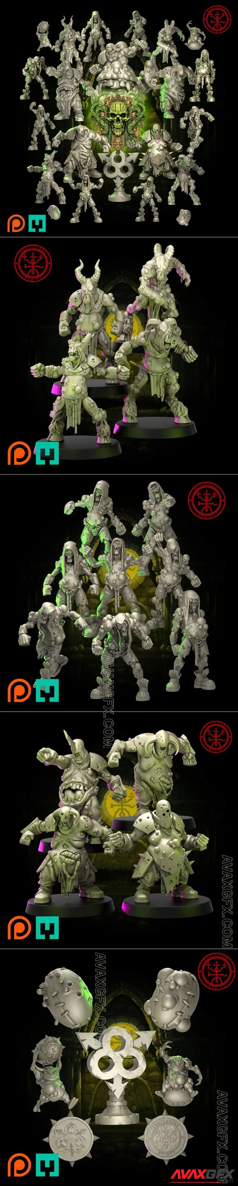 Torchlight Models - Juggernaut of Filth - STL 3D Model