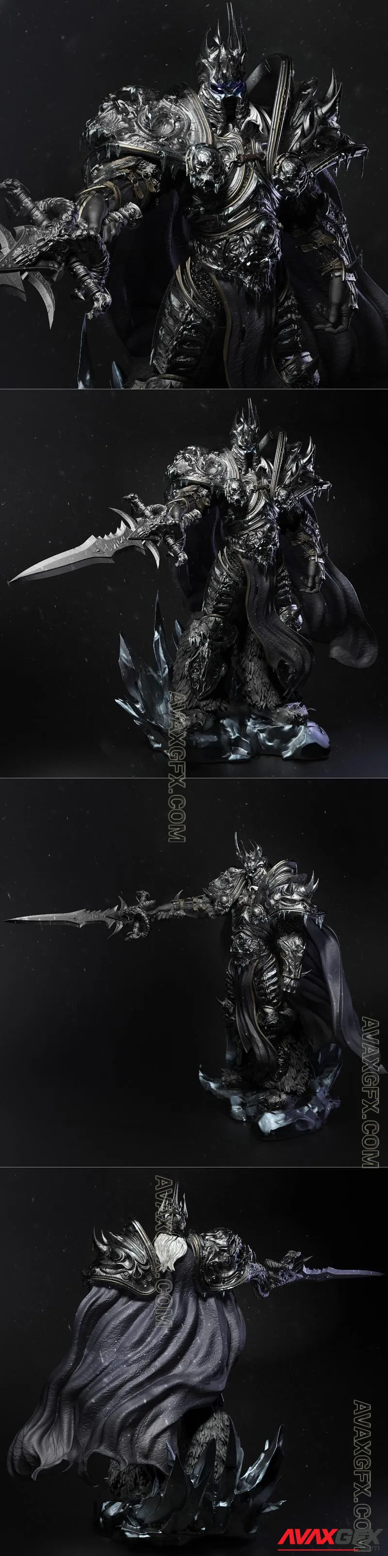 Ca 3d Studios - Lich - STL 3D Model