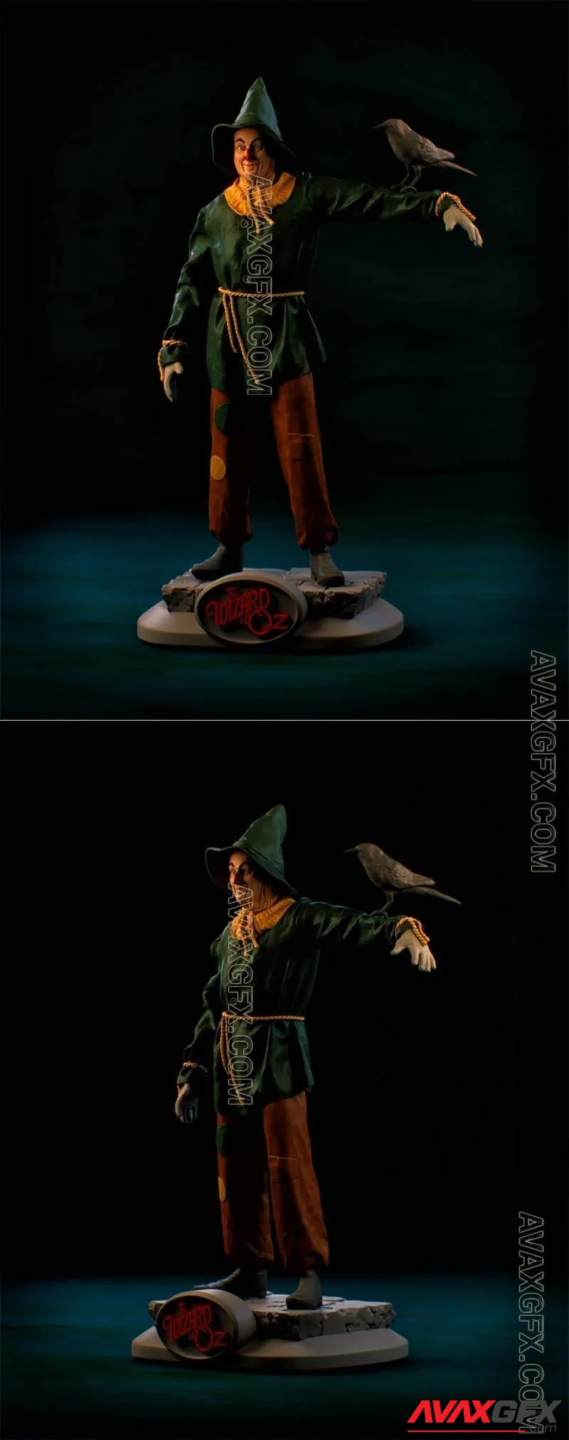Toto Scarecrow - STL 3D Model