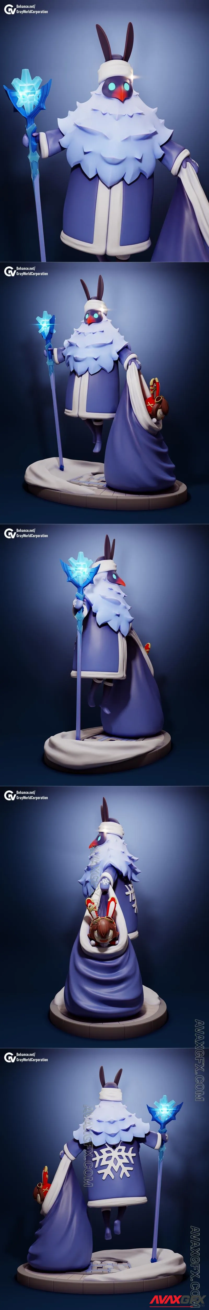 Ded Moroz From Abyss Genshin Impact - STL 3D Model