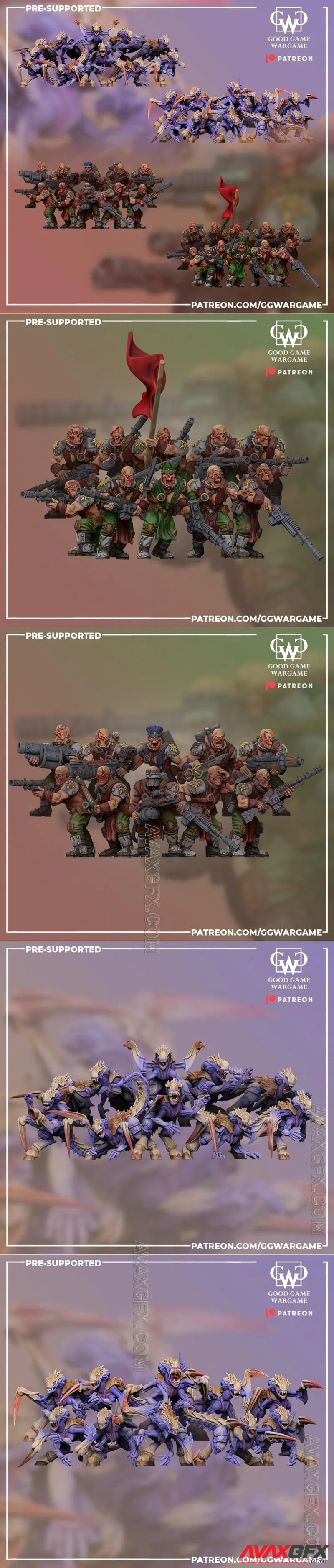 Good Game Wargame October 2023 - STL 3D Model