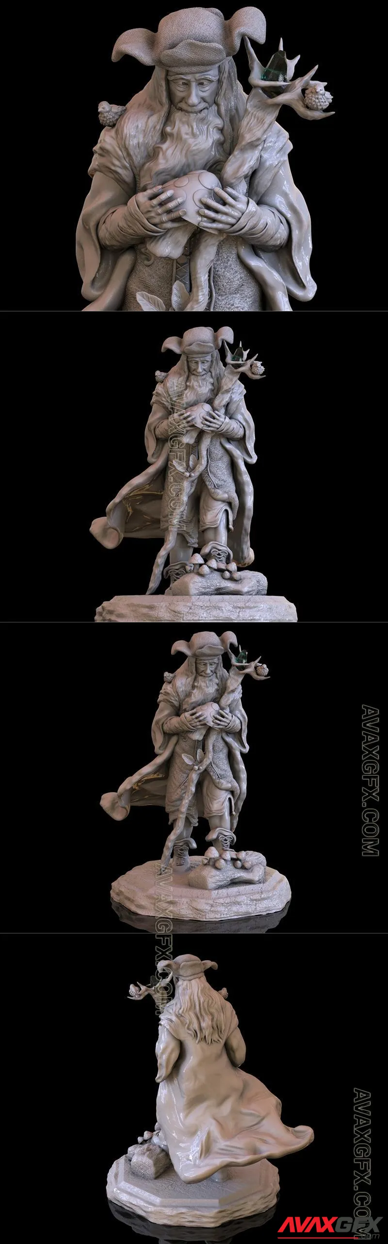 Radagast - STL 3D Model