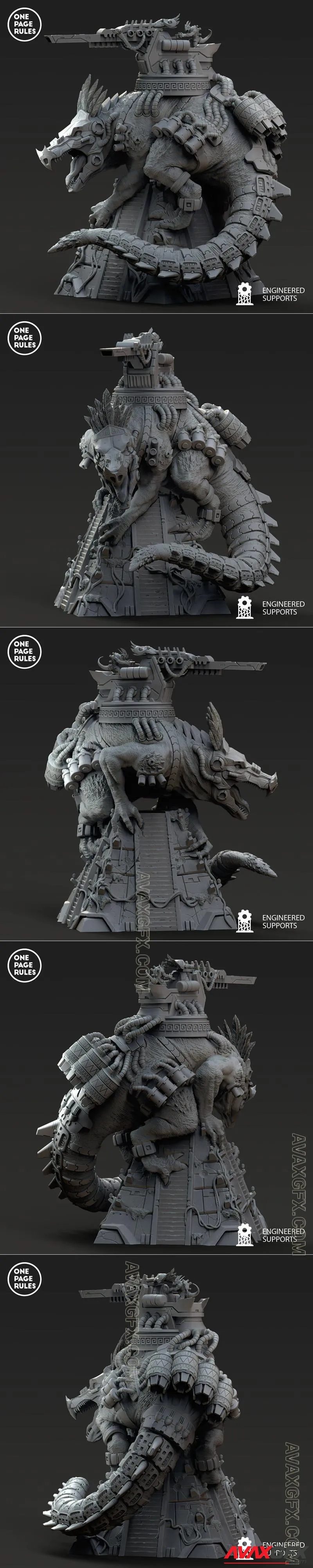 Starhost Dread Scorcher - STL 3D Model