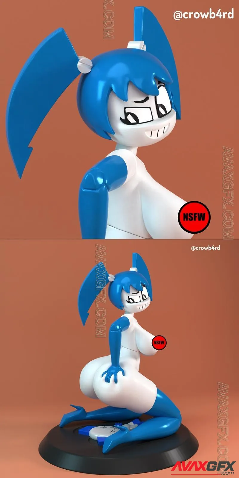 Jenny Figure - STL 3D Model