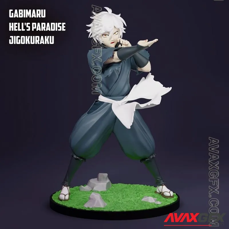 Gabimaru - STL 3D Model