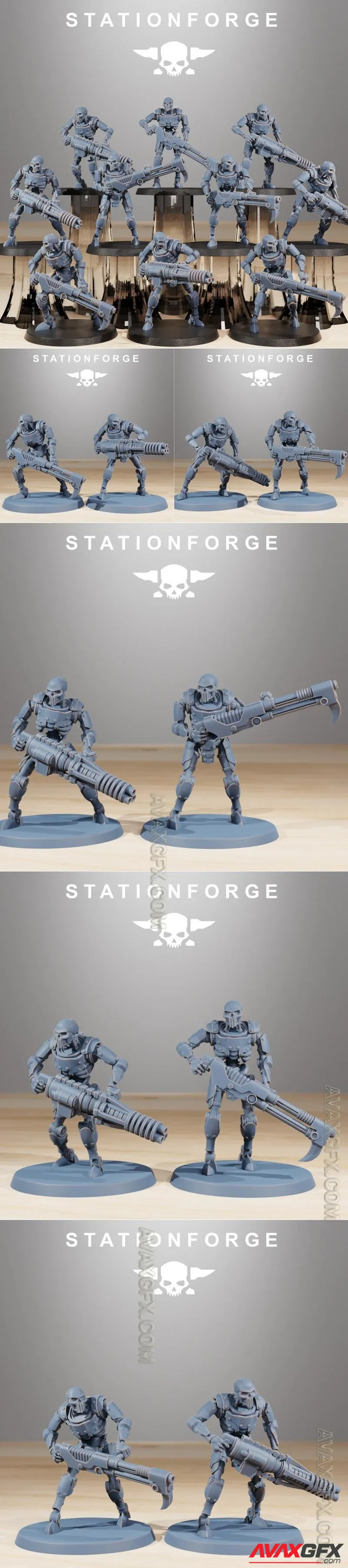 Astronet X1 Infantry - STL 3D Model