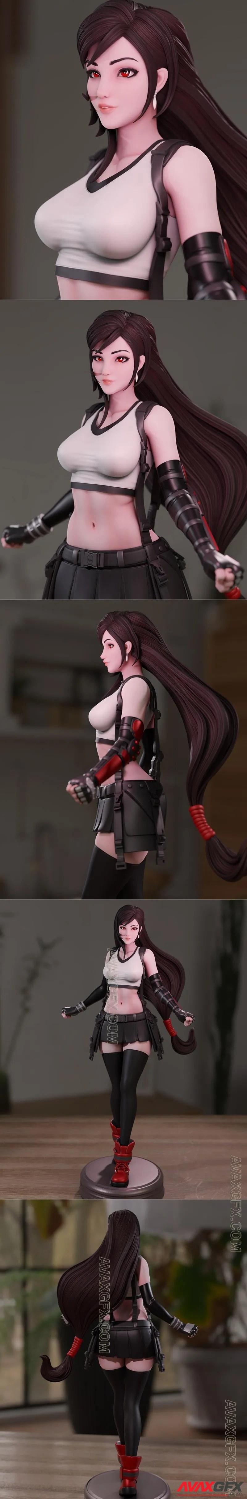 Momoji - Tifa - STL 3D Model