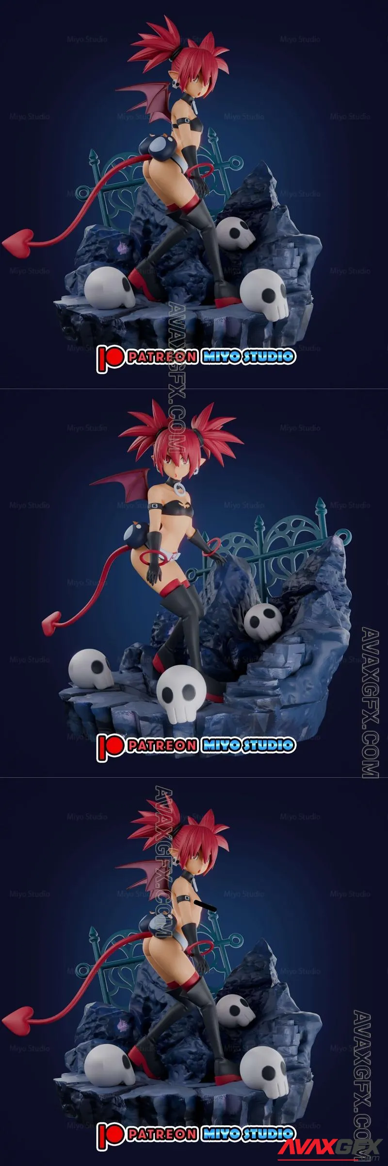 Miyo Studio - Etna - Disgaea - STL 3D Model