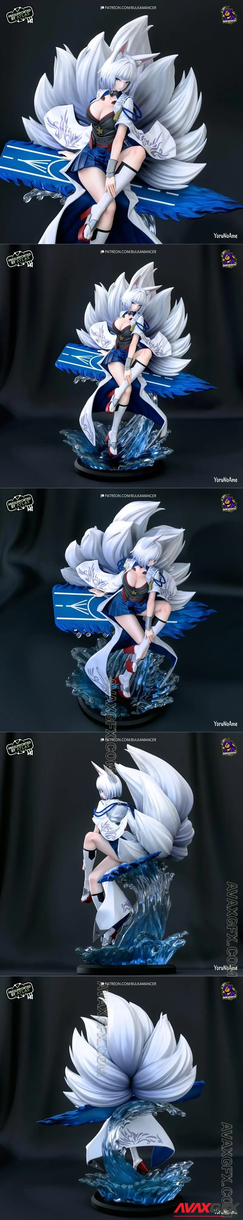 Bulkamancer Sculpts - Kaga Azur Lane - STL 3D Model