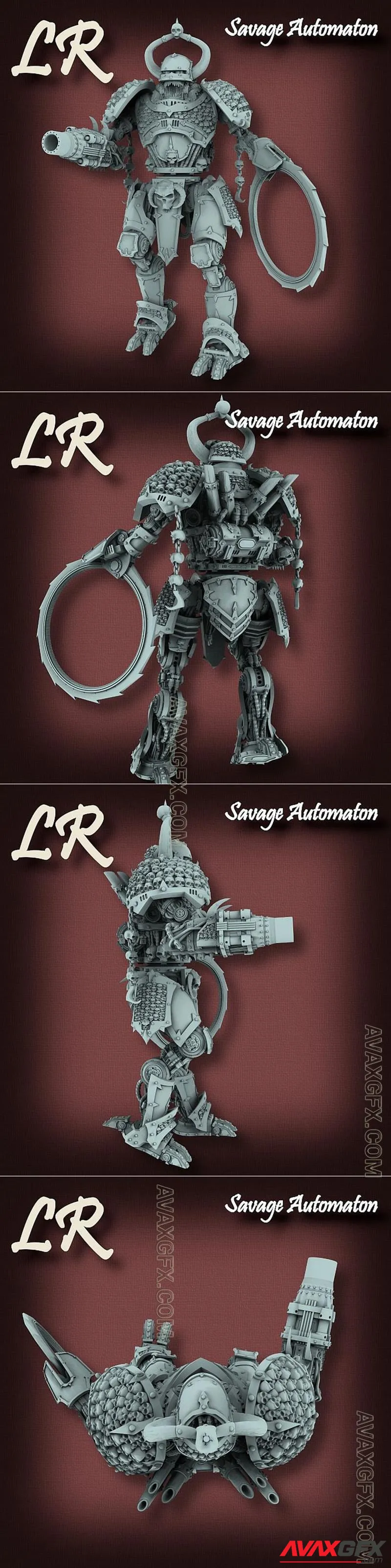 Savage Automaton - STL 3D Model