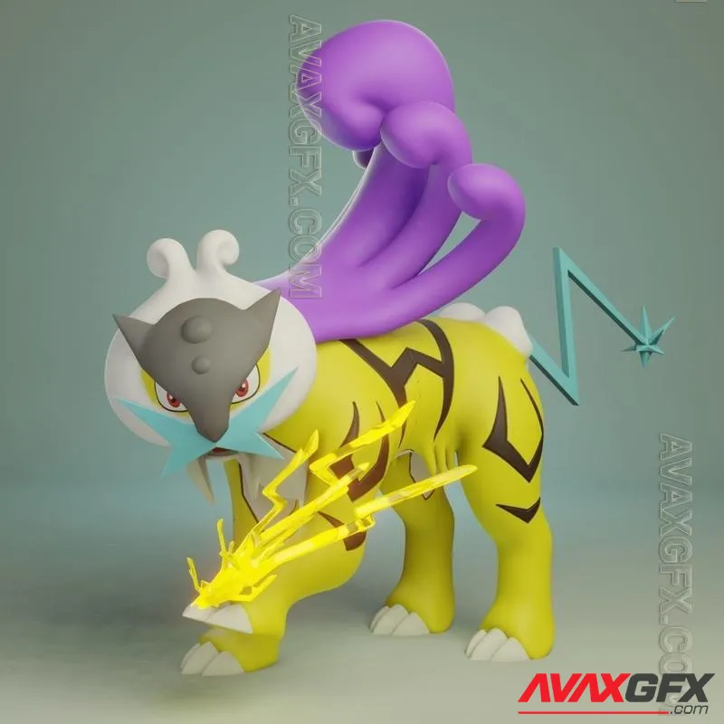 Raikou - STL 3D Model