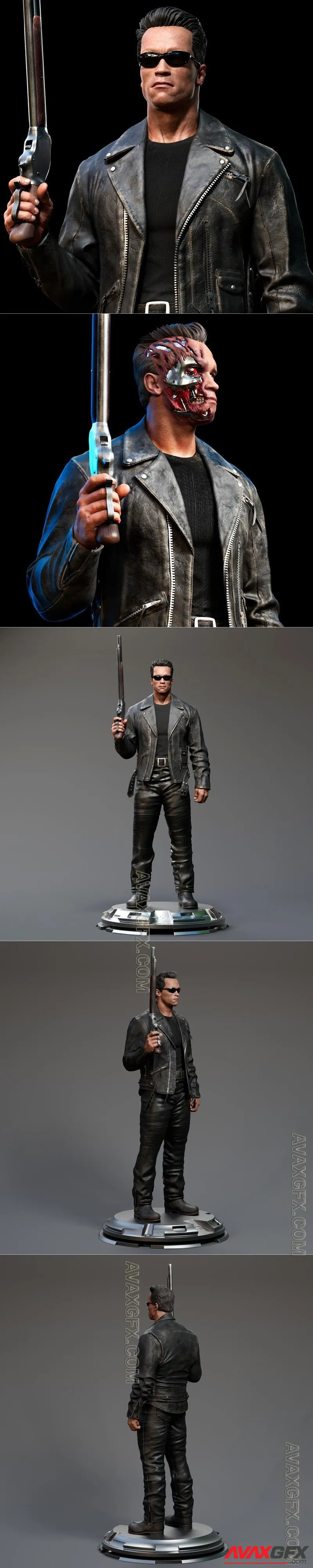 Ca 3d Studios - Terminator - STL 3D Model