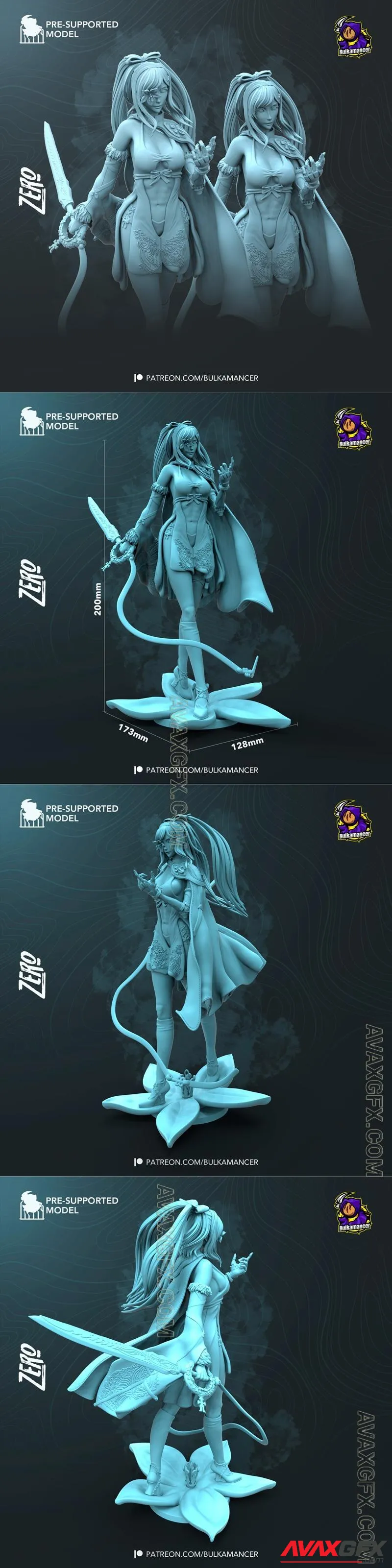 Bulkamancer Sculpts - Zero - STL 3D Model