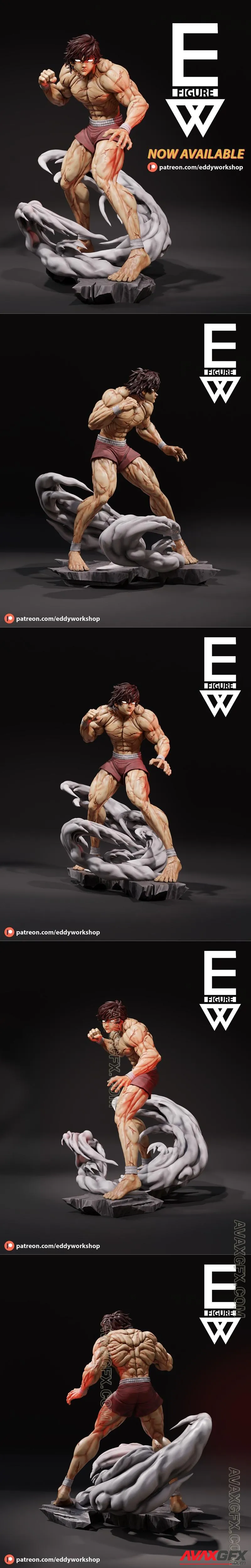 Eddy Workshop - Baki son of ogre - STL 3D Model