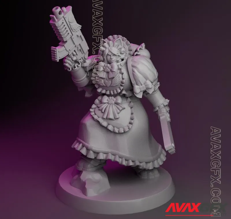 Maidmarine - STL 3D Model