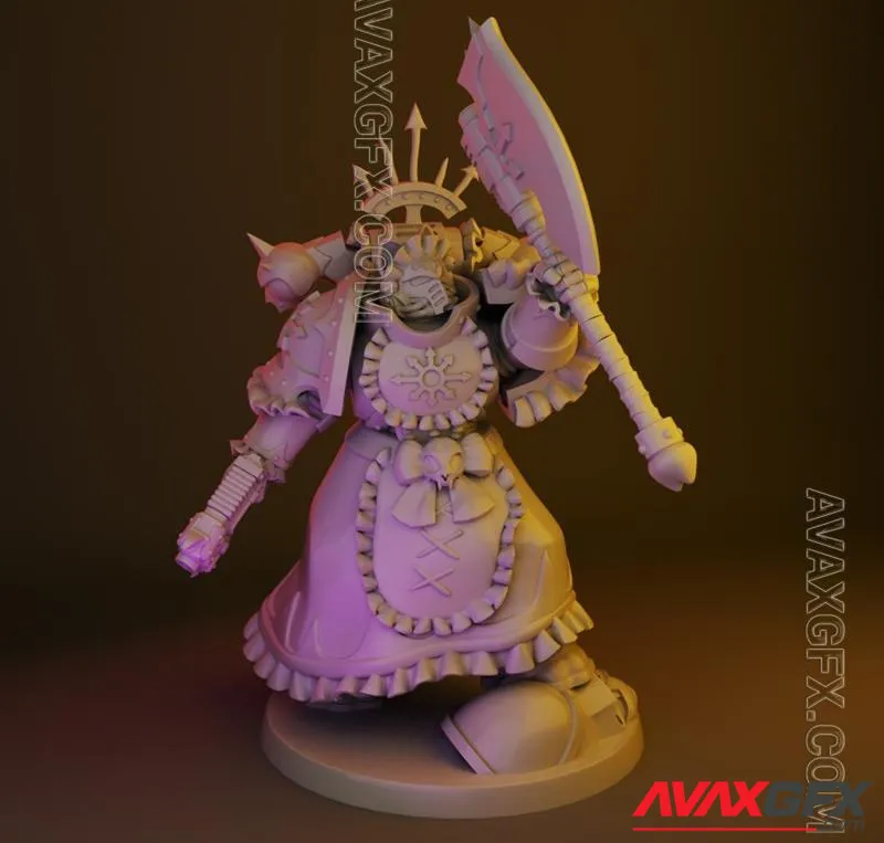 Traitor Maidmarine - STL 3D Model