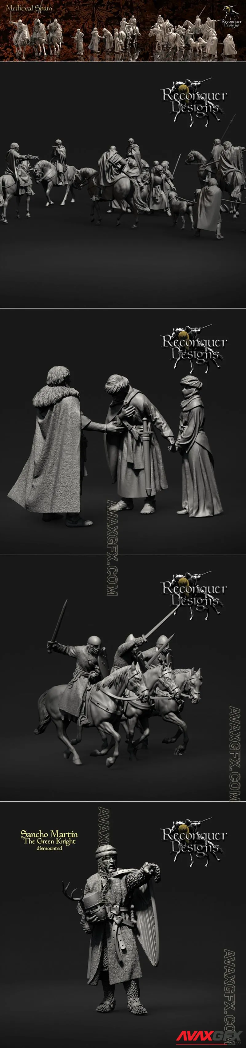 Reconquer Designs December 2023 - STL 3D Model