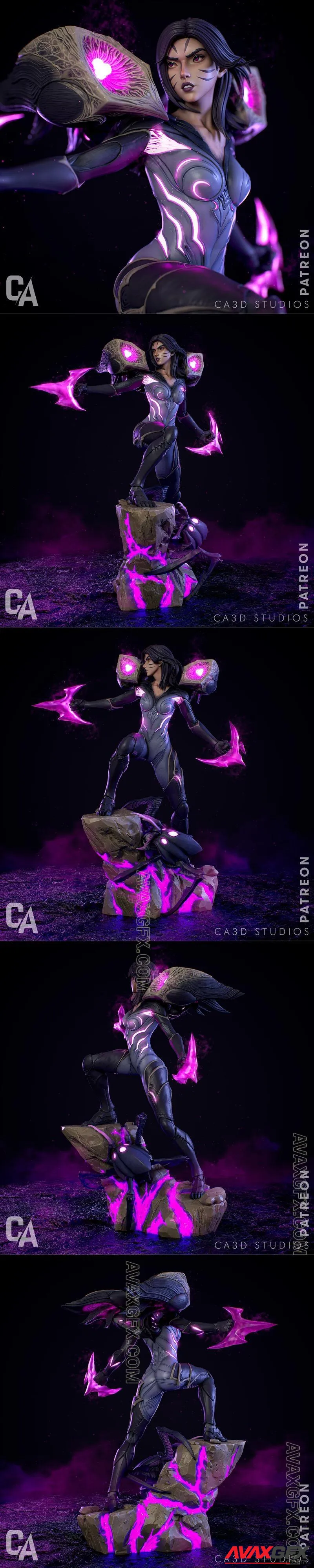 Ca 3d Studios - Kai'Sa - STL 3D Model