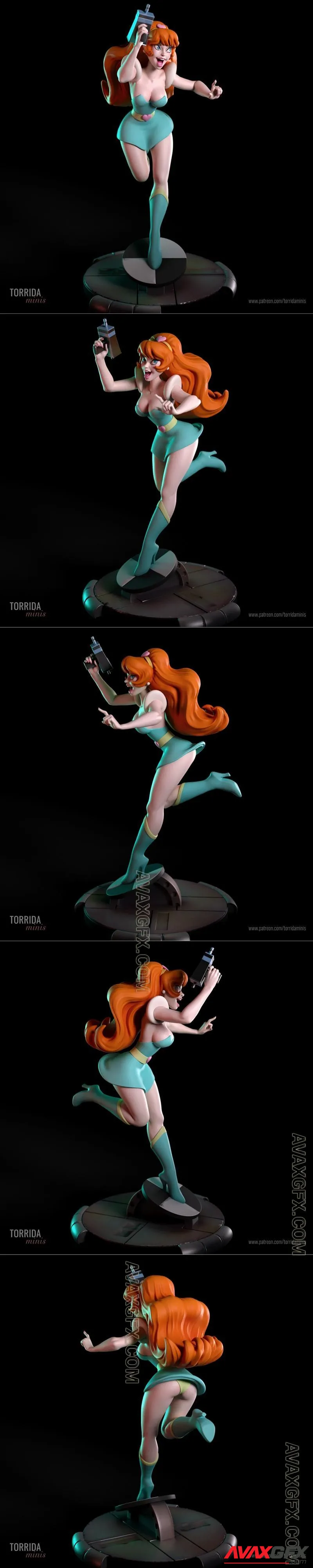 Torrida Minis - Kimberly - STL 3D Model