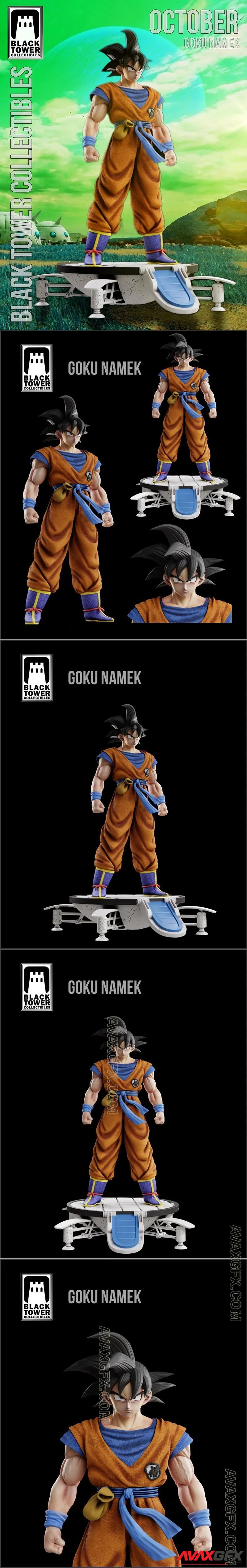 Black Tower Collectibles - Goku Namek - STL 3D Model