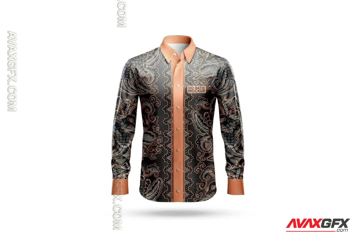 Long Sleeve Dress Shirt Mockup