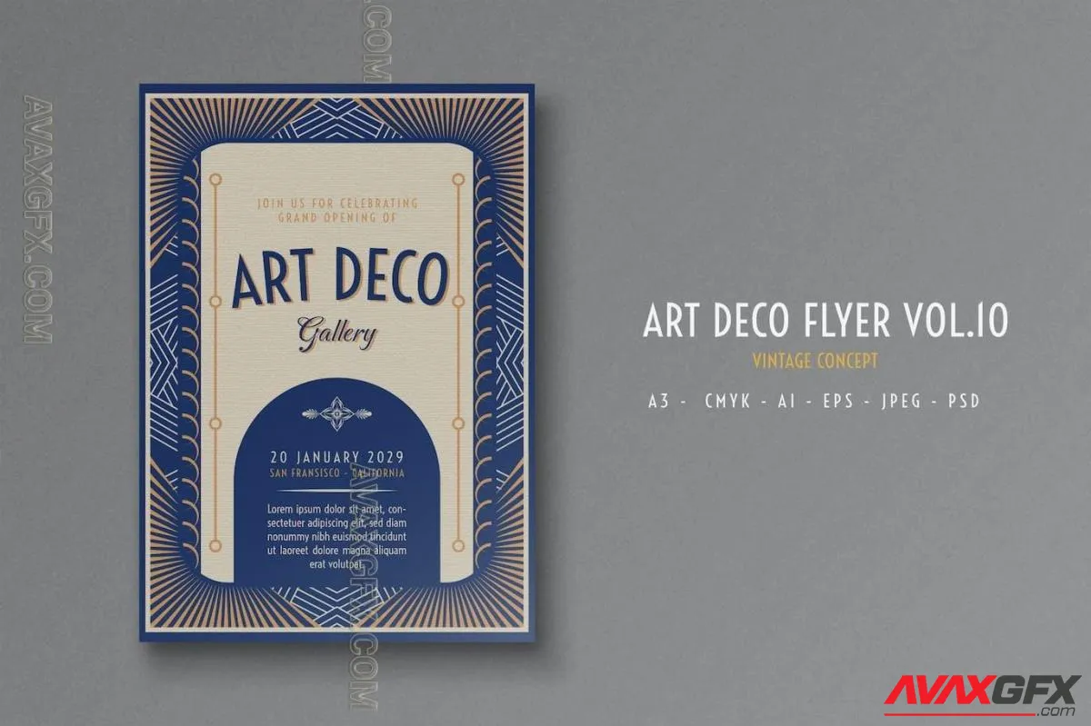 Art Deco Flyer Vol.10