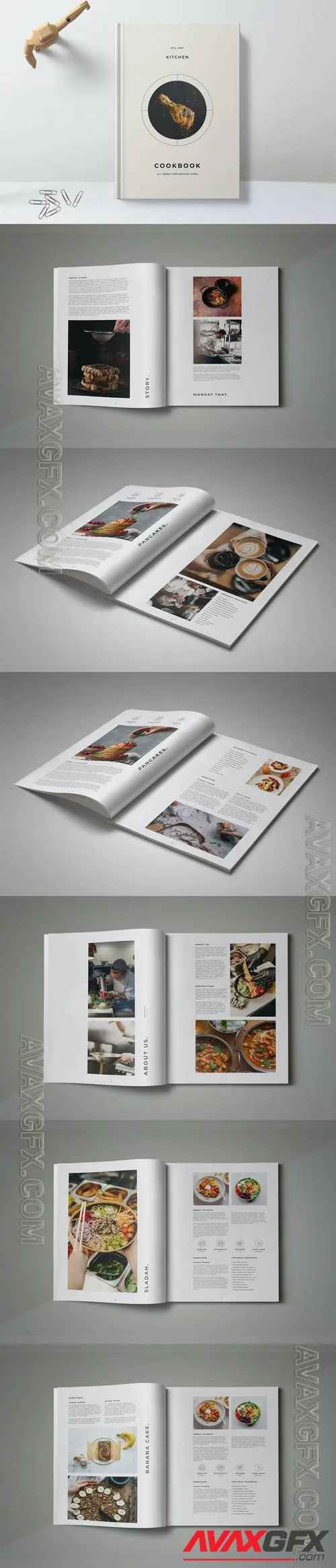 Kitchen Cookbook Template